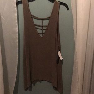 Flowy Camo green tank